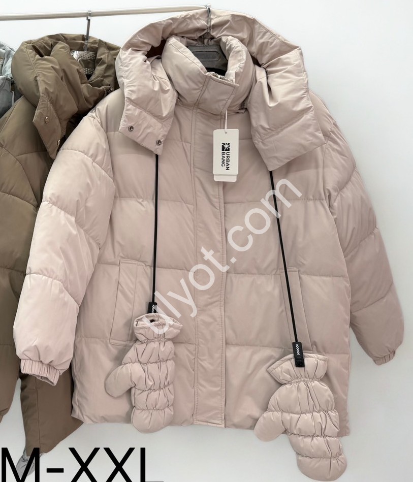 КУРТКА (M-2XL) СІРИЙ 5911