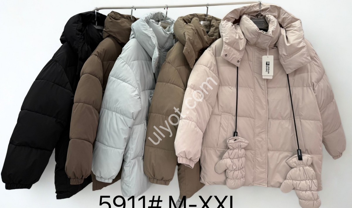 КУРТКА (M-2XL) СІРИЙ 5911