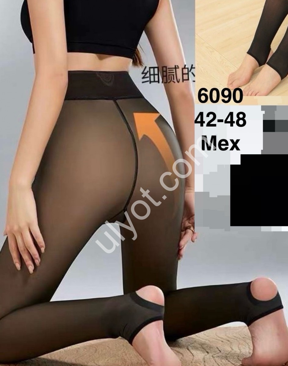 КОЛГОТИ (ONE SIZE 42-48) Хутро 6090