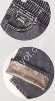 ШТАНИ (25-30) Хутро СІРИЙ 9520-2