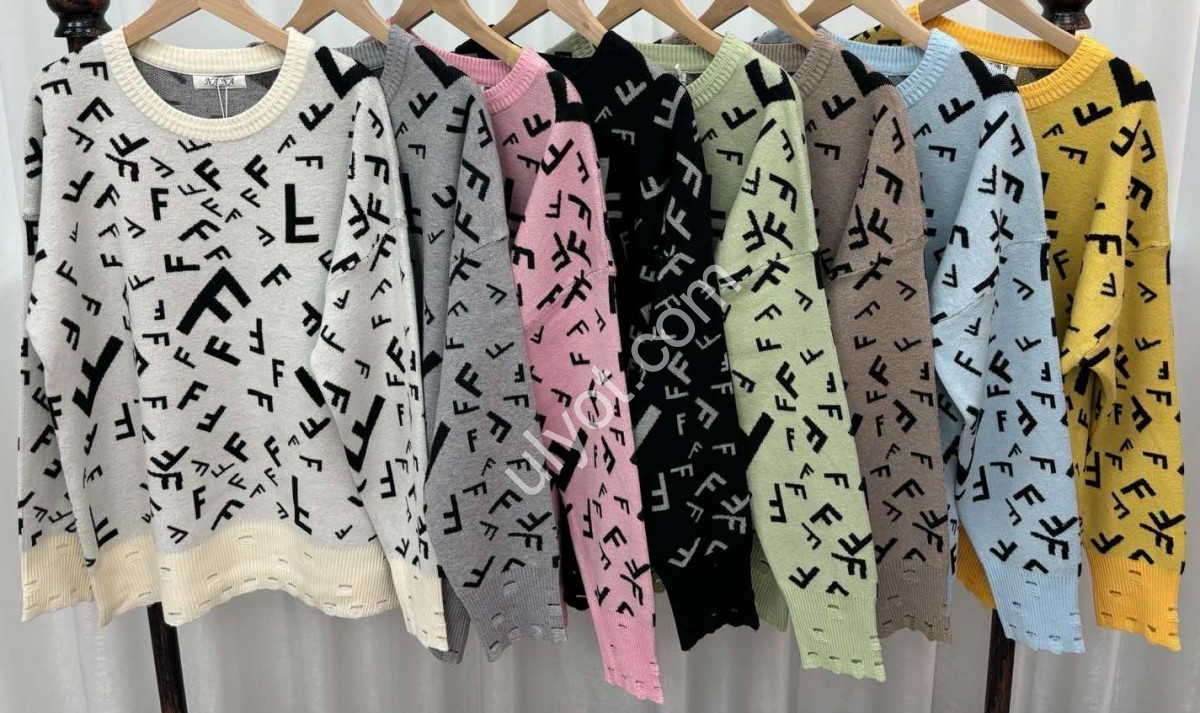 СВІТЕР (ONE SIZE 54-56) МІКС A127