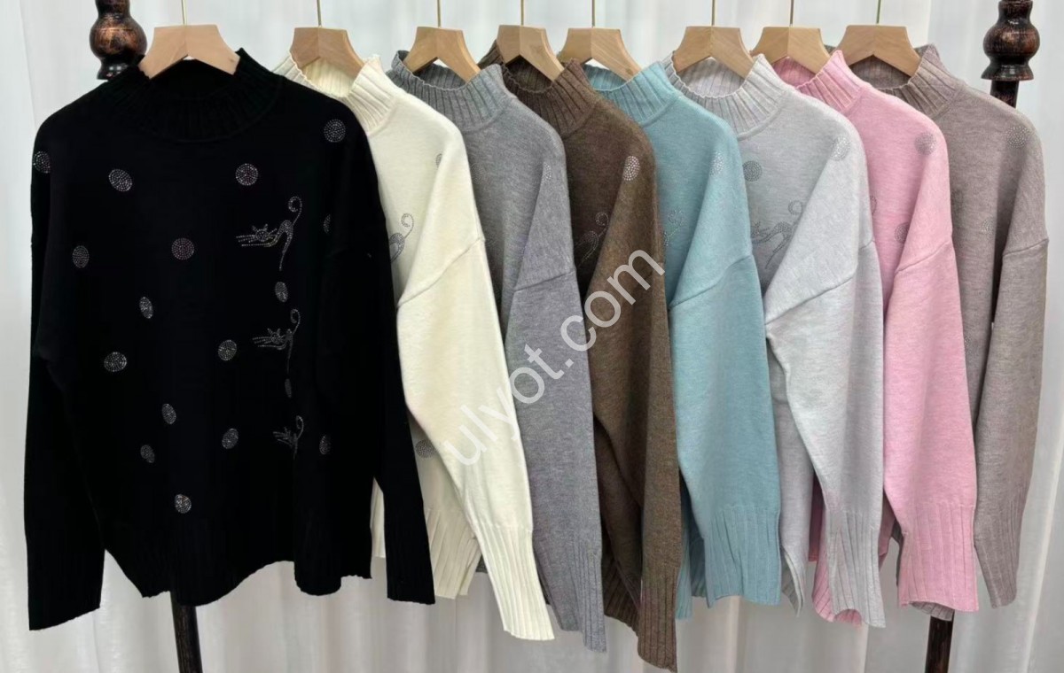 СВІТЕР (ONE SIZE 54-56) МІКС A122