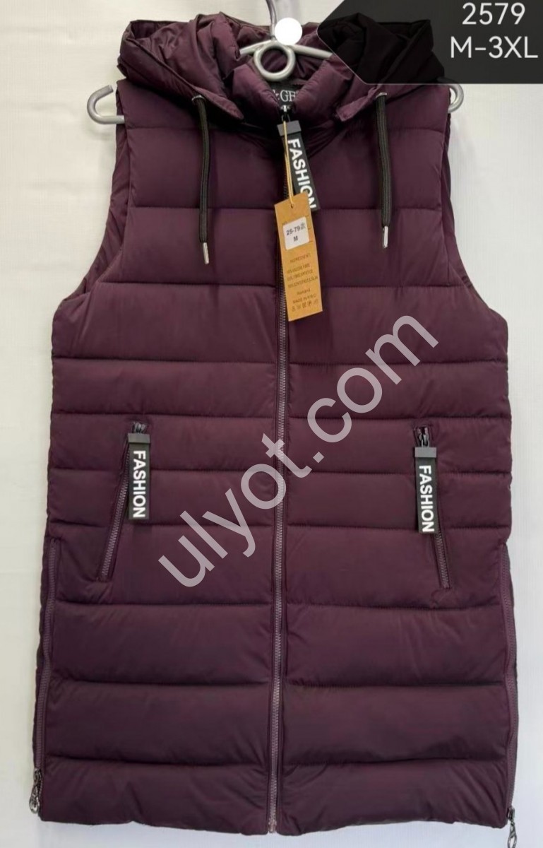 ЖИЛЕТКА Bf&Gf (M-3XL) БОРДО 2579