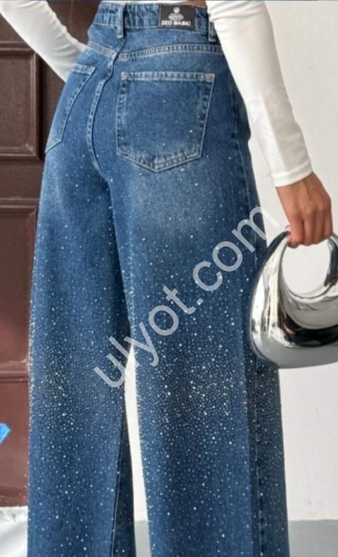 ДЖИНСЫ ZEO BASIC (34-42) Т.СИНИЙ 5045