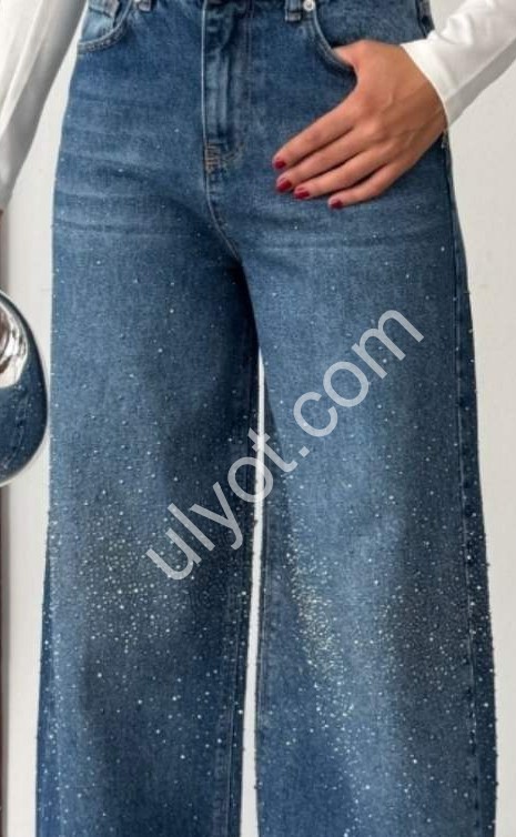 Фото 2 ДЖИНСЫ ZEO BASIC (34-42) Т.СИНИЙ 5045