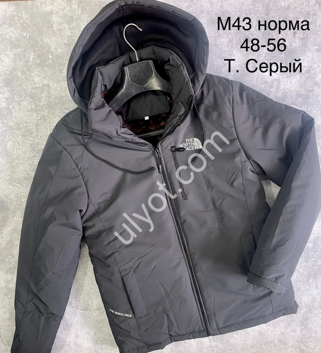 КУРТКА T48 (48-56) ФЛІС Т.СІРИЙ M43
