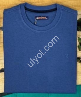 БАТНИК VIP STONES (M-2XL) СИНІЙ 71125
