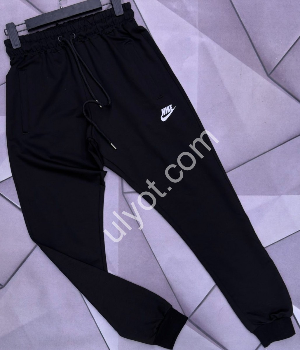 СПОРТ.ШТАНИ N02 (S-2XL) МАНЖЕТ ЧОРНИЙ 1