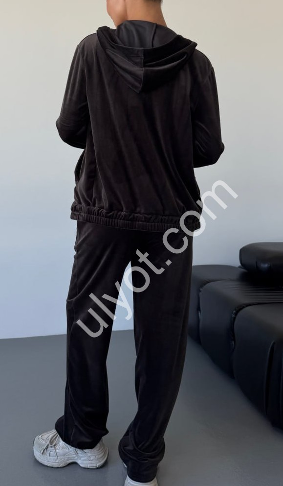 КОСТЮМ (42-48) ШОКОЛАД 804