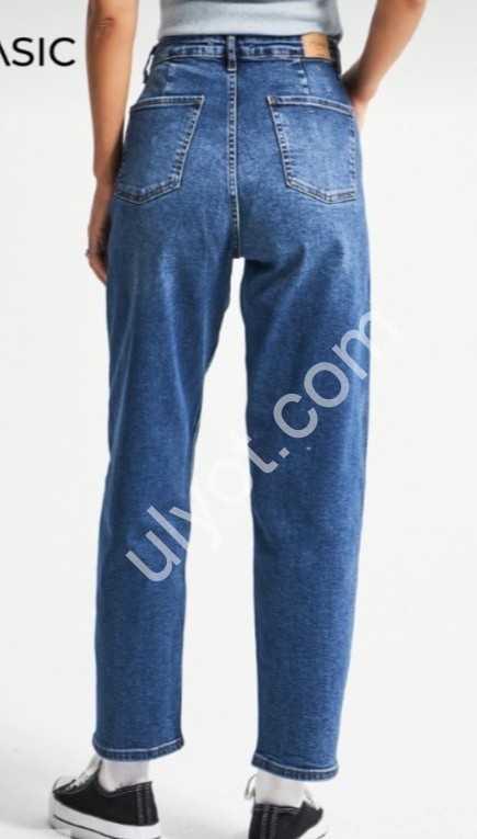 ДЖИНСИ IT'S BASIC (34-42) Т.СИНІЙ 3431/2w5/5