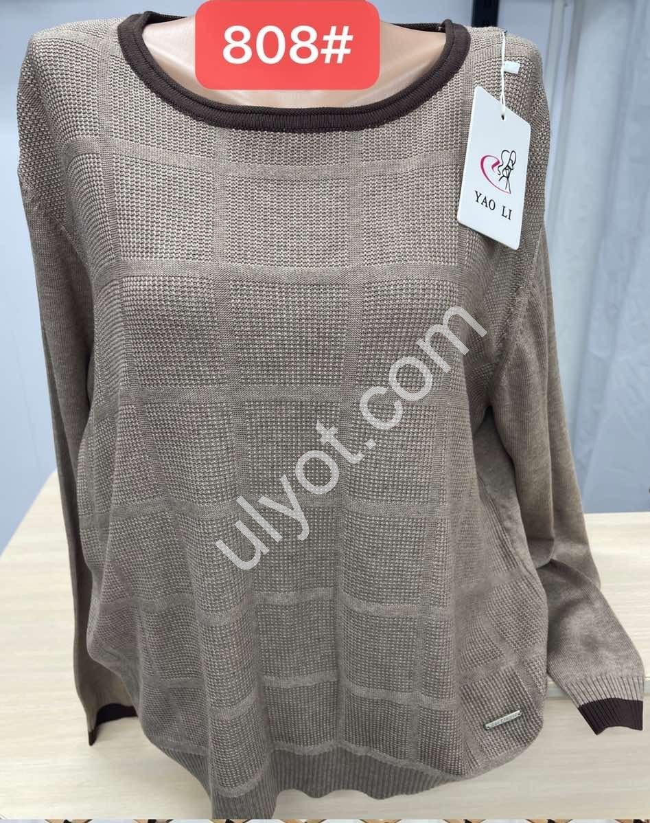 СВИТЕР (ONE SIZE 58-60) МИКС 808