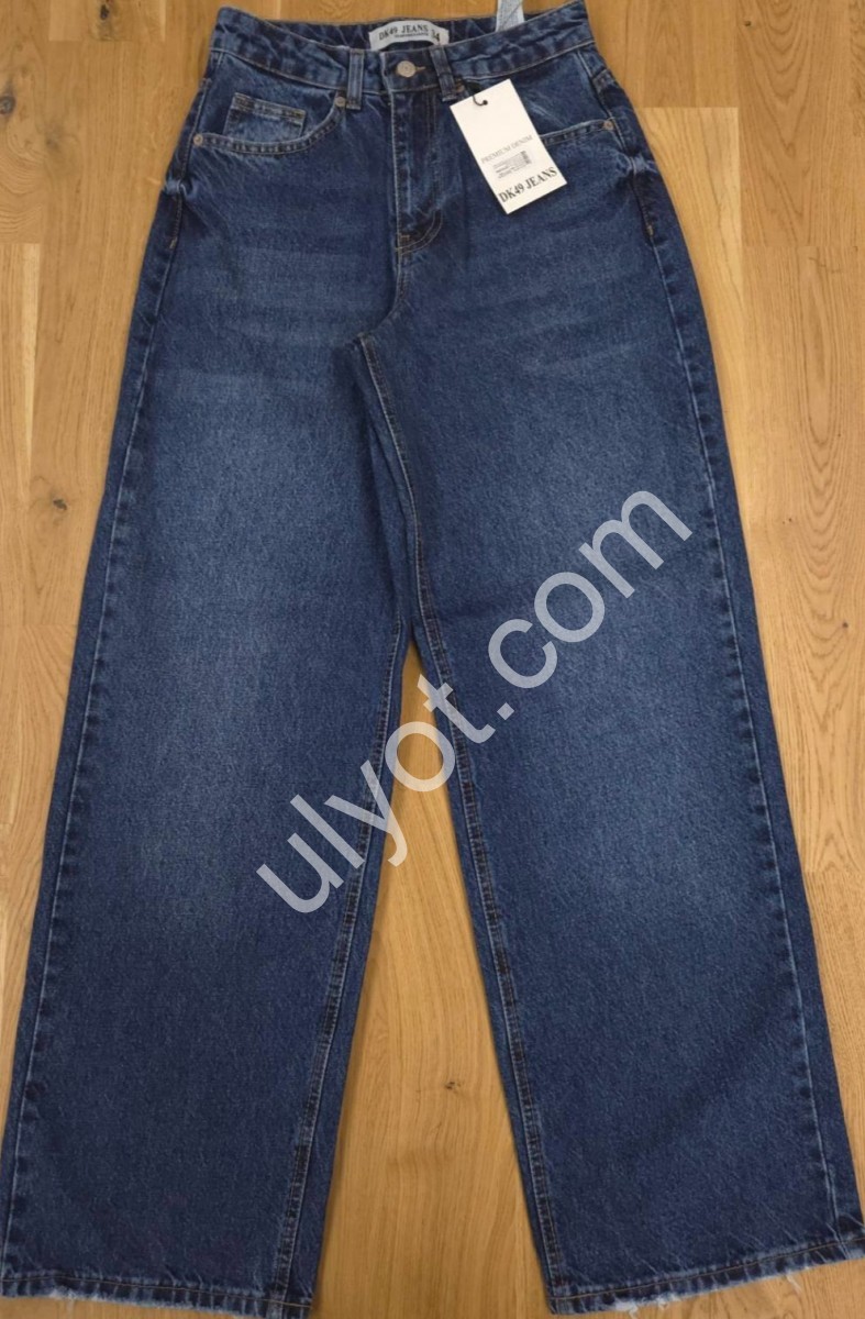 ДЖИНСИ DK49 (34-42) Т.СИНІЙ 1088