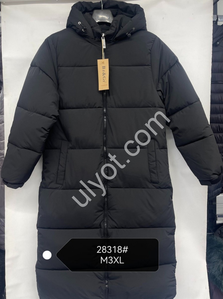 КУРТКА Bf&Gf (M-3XL) ЧОРНИЙ 28318