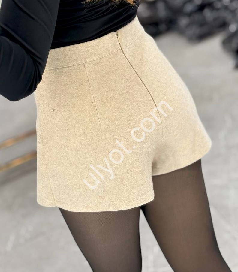 ЮБКА-ШОРТЫ (42-46) БЕЖ 1672