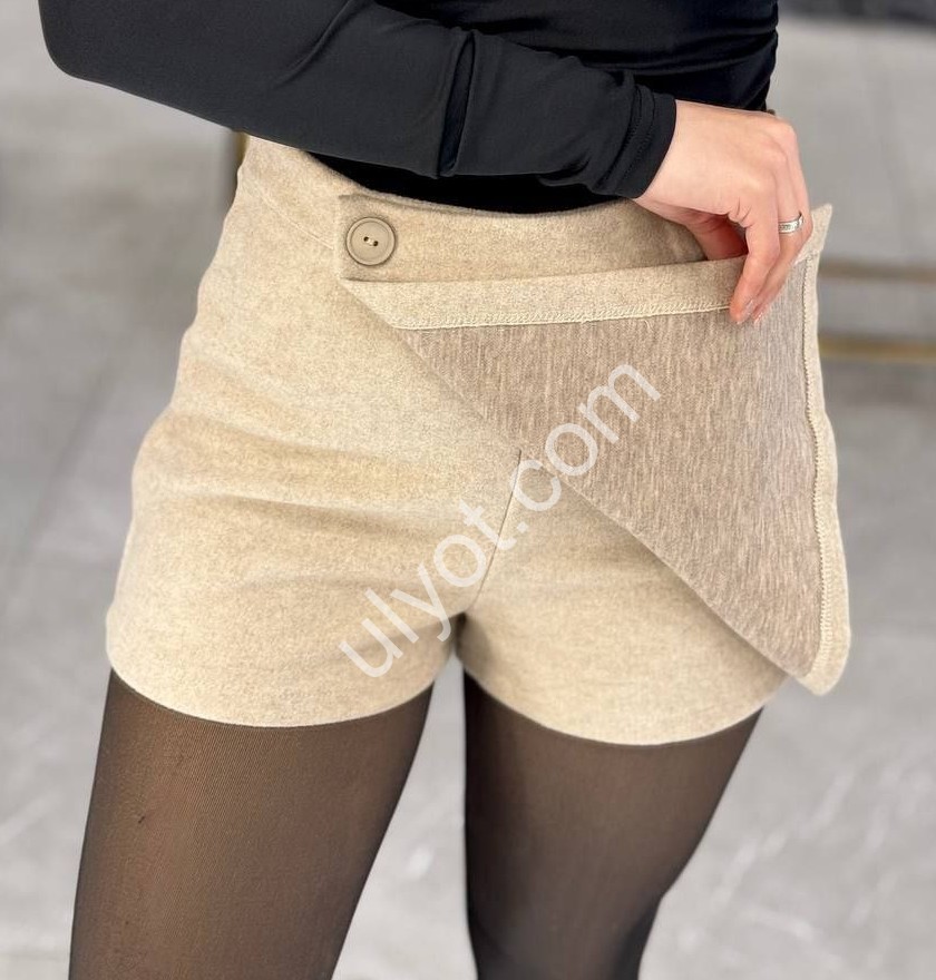 Фото 2 ЮБКА-ШОРТЫ (42-46) БЕЖ 1672