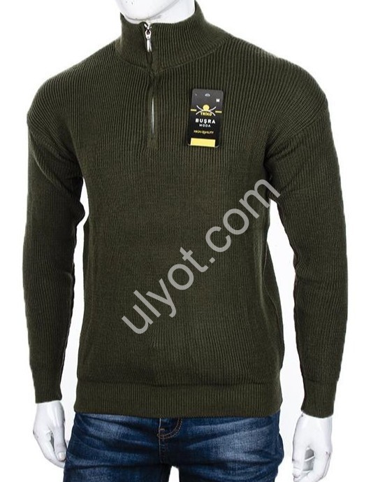 СВИТЕР (M-2XL) ХАКИ M201