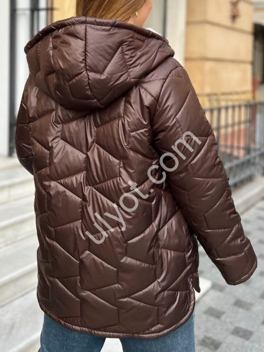 КУРТКА (42-48) ШОКОЛАД 812