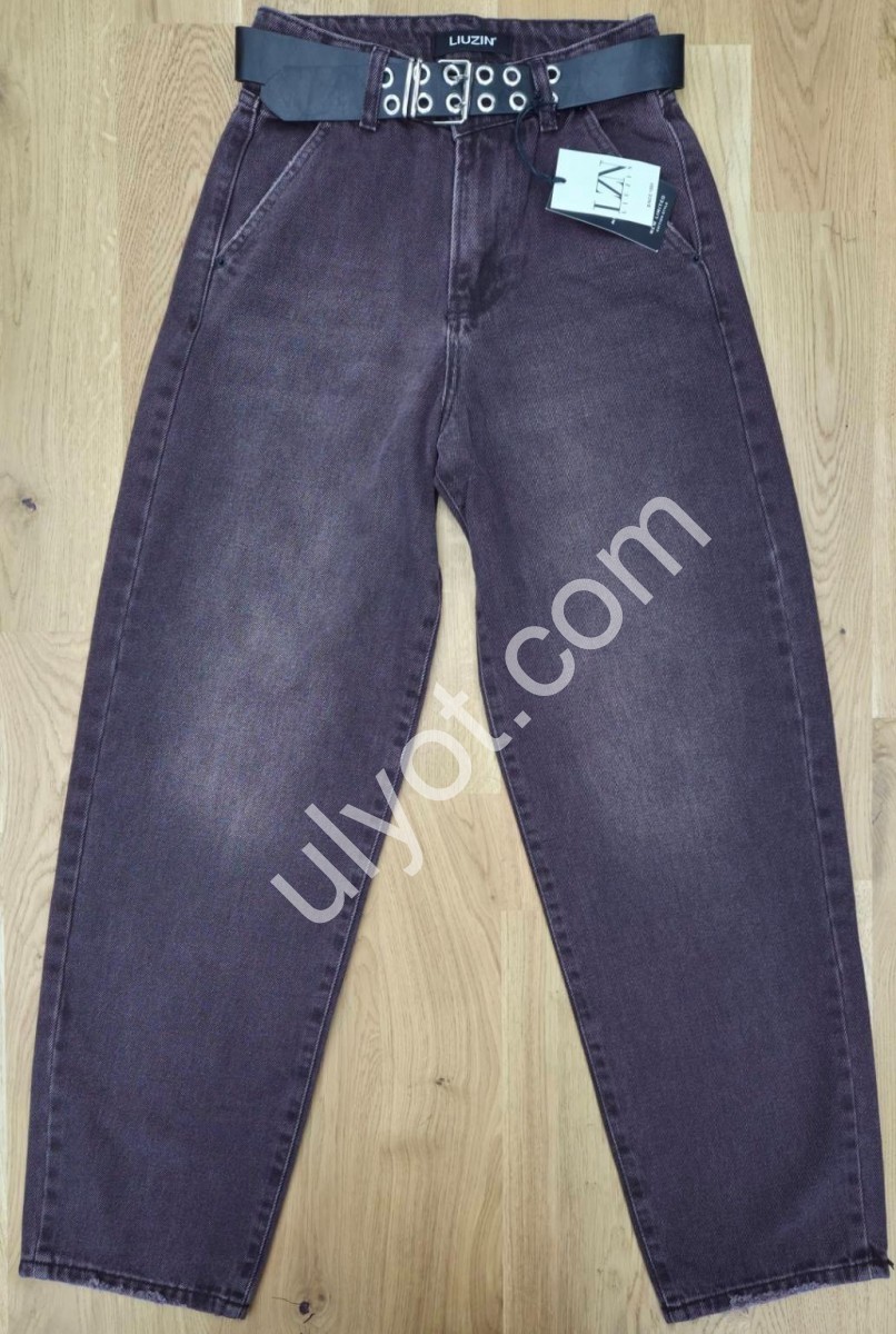 ДЖИНСИ LIUZIN (25-30) ГРАФІТ 3018
