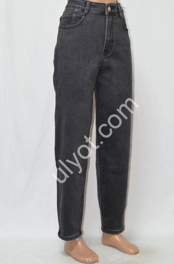 ДЖИНСЫ RELUCKY (31-38) БАЙКА ГРАФИТ M0571-6