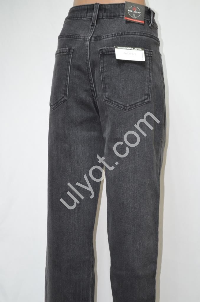 ДЖИНСЫ RELUCKY (31-38) БАЙКА ГРАФИТ M0571-6