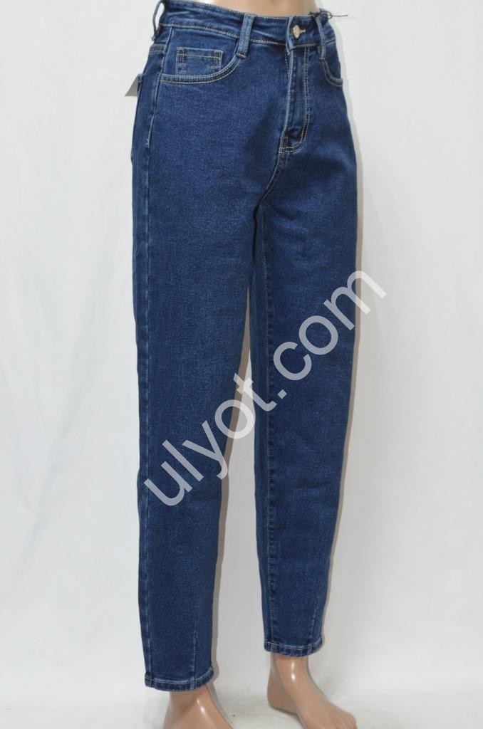 ДЖИНСЫ RELUCKY (25-30) БАЙКА Т.СИНИЙ M581-8