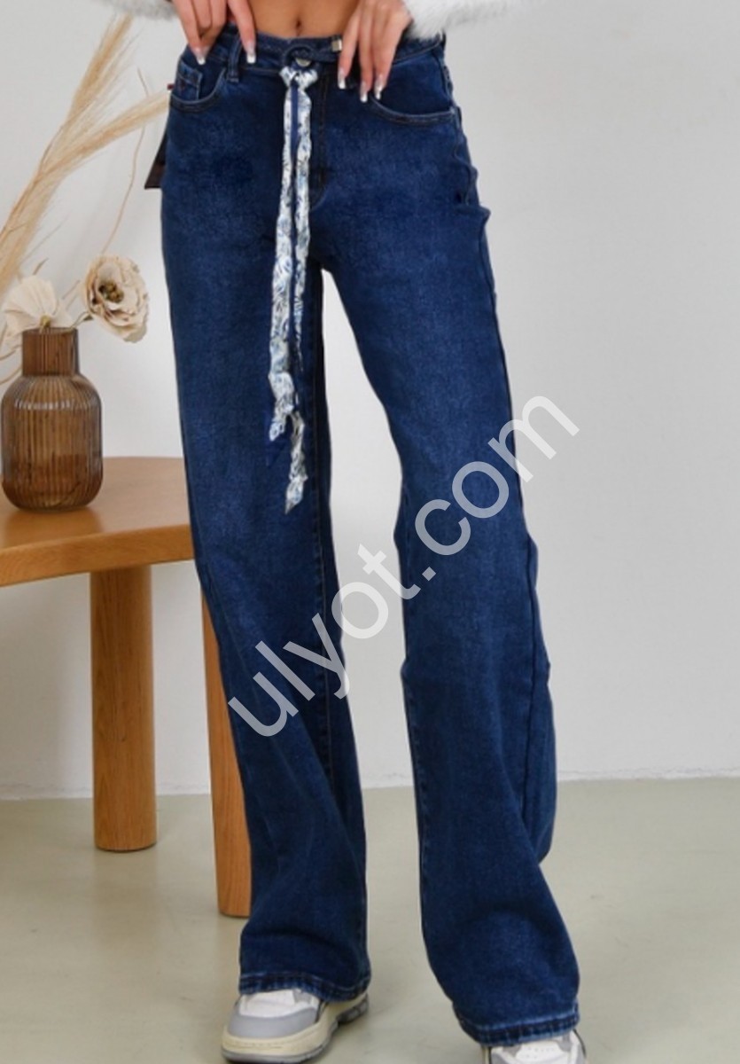 ДЖИНСЫ RTROOSS (25-30) БАЙКА Т.СИНИЙ 6120