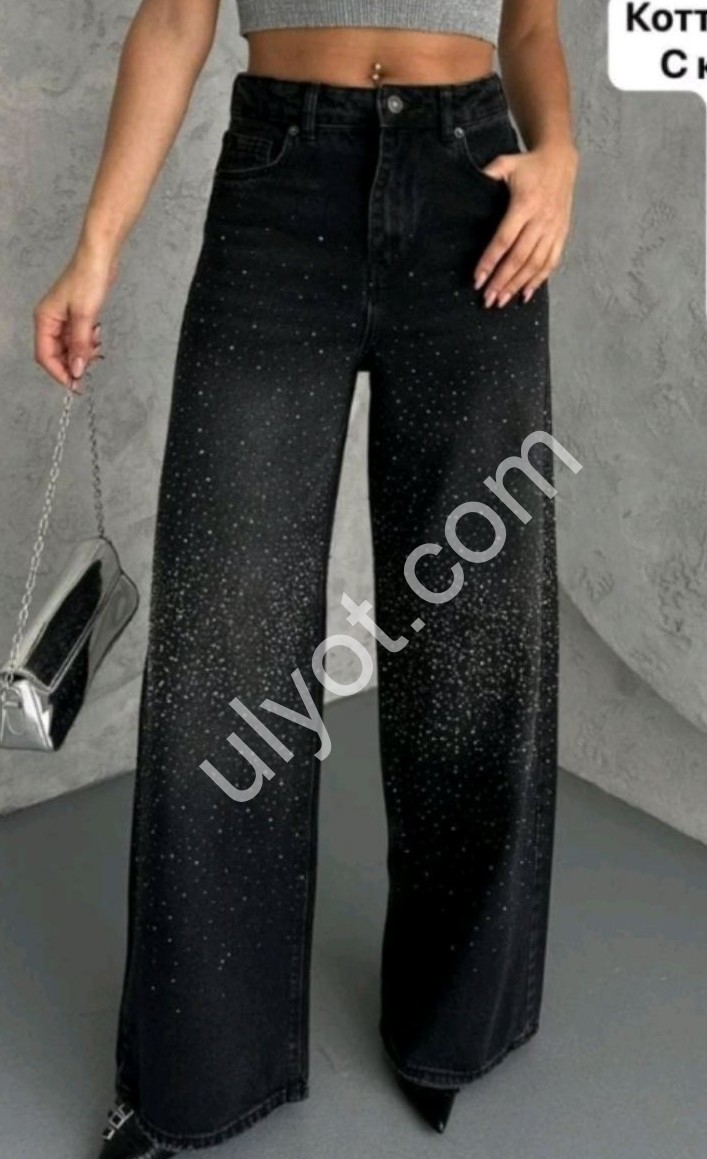 ДЖИНСЫ ZEO BASIC (34-42) ГРАФИТ 5057