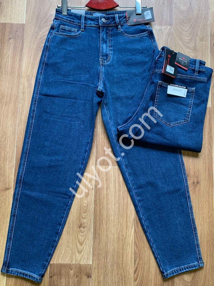 ДЖИНСЫ RELUCKY (25-30) БАЙКА Т.СИНИЙ M661-6