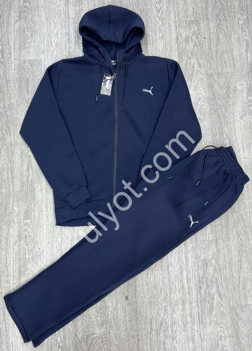 СПОРТ. КОСТЮМ P15 (56-62) ФЛІС ПРЯМИЙ СИНІЙ 112