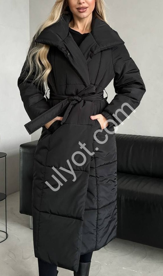 ПАЛЬТО (42-48) ЧЕРНЫЙ 1030