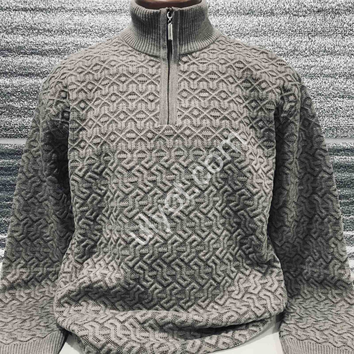 СВИТЕР EVS (L-2XL) МОККО 3023