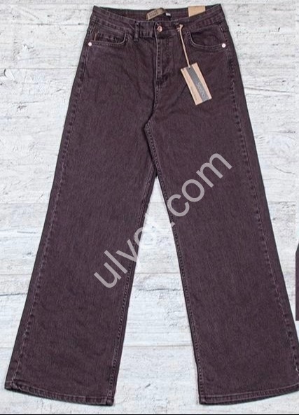 ДЖИНСЫ SASHA (30-36) ШОКОЛАД 2500