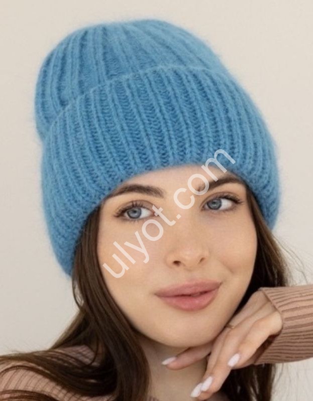 ШАПКА АНГОРА5 (ONE SIZE 56-58) ФЛИС МИКС 