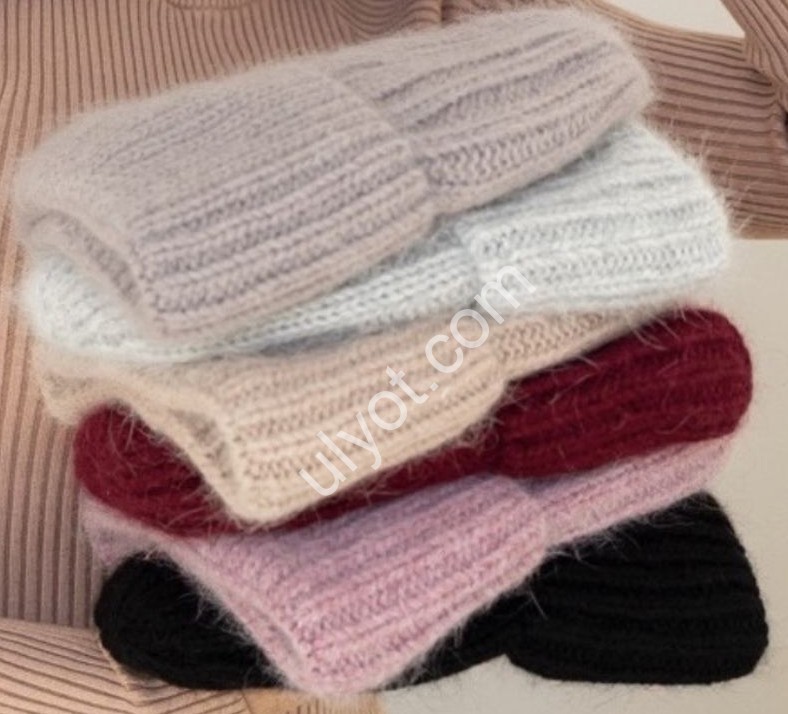 ШАПКА АНГОРА5 (ONE SIZE 56-58) ФЛИС МИКС 