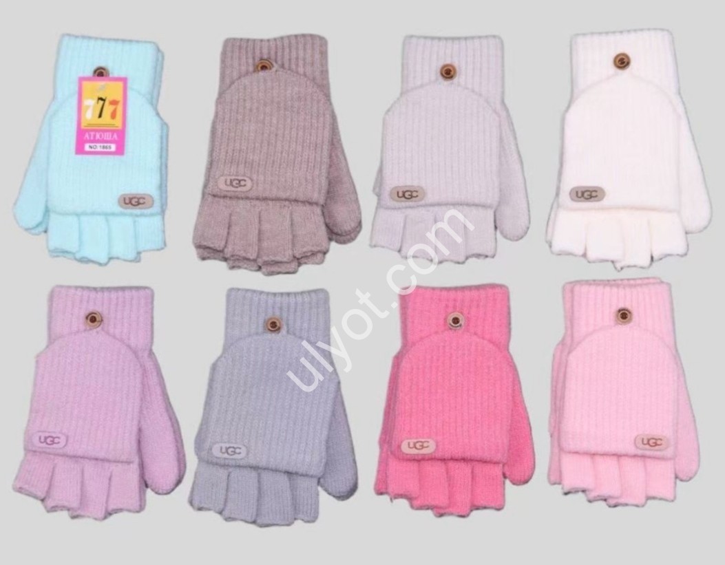 ПЕРЧАТКИ (8-12 ЛЕТ) МИКС 1865