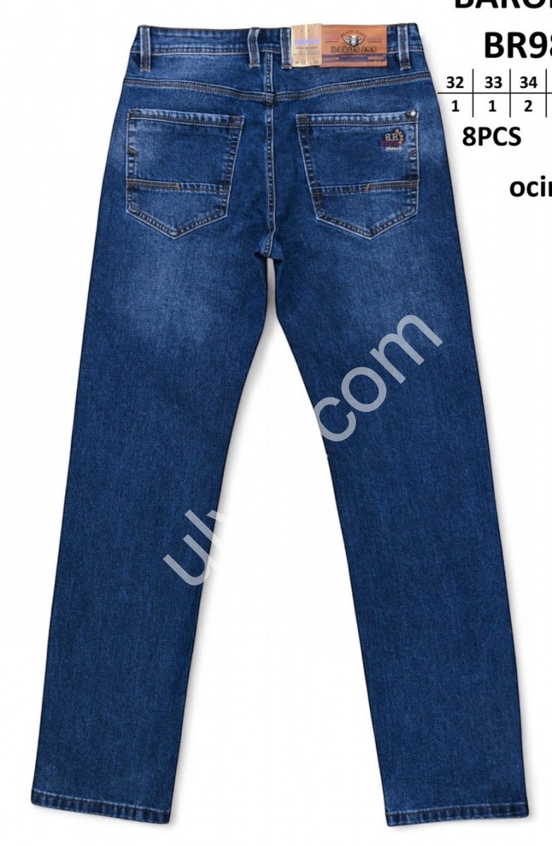 ДЖИНСИ BARON (32-40) Т.СИНІЙ BR9803
