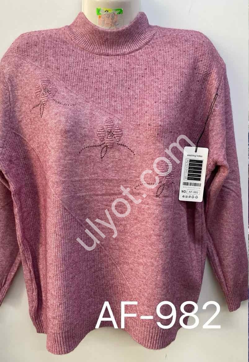 СВИТЕР (ONE SIZE 52-54) МИКС Q-982