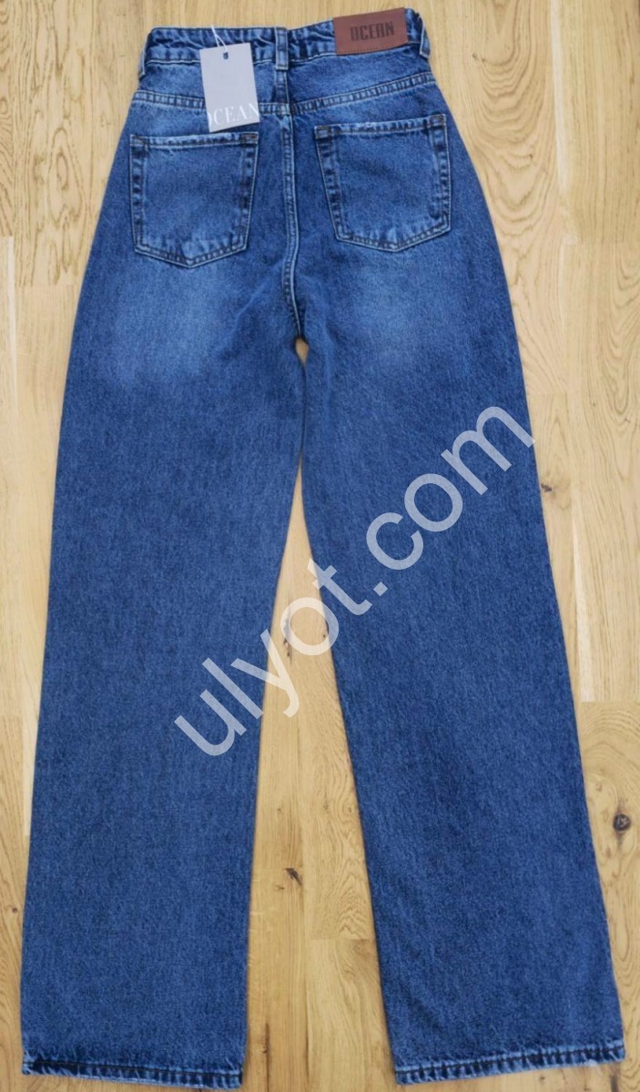 ДЖИНСИ OCEAN (25-27) Т.СИНІЙ 1612-7