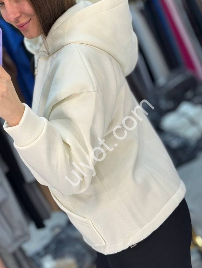 КОФТА (42-48) ФЛІС БІЛИЙ 4252