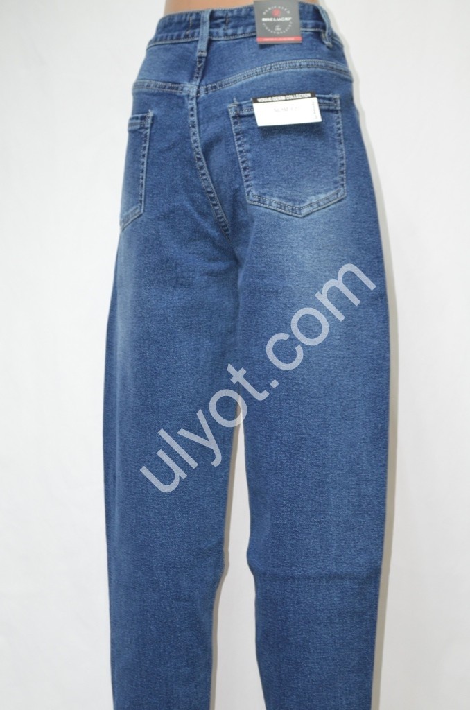 ДЖИНСИ RELUCKY (28-33) БАЙКА Т.СИНІЙ M0551-6
