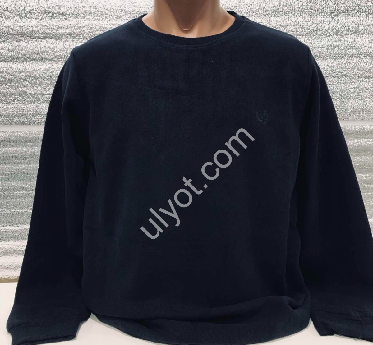 СВИТЕР MADU (L-3XL) Т.СИНИЙ 5001