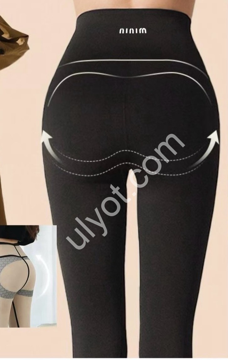 ЛОСИНЫ (M-3XL) МЕХ ЧЕРНЫЙ 987