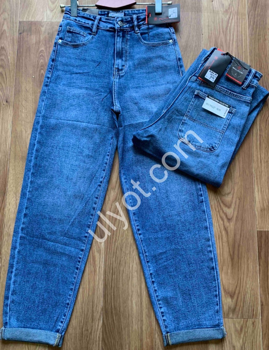 ДЖИНСЫ RELUCKY (25-27) Т.СИНИЙ 100-1