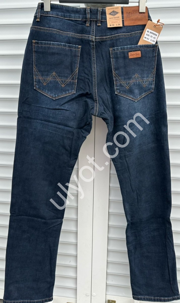 ДЖИНСИ REIGOUSE (30-40) ФЛІС Т.СИНІЙ 9909