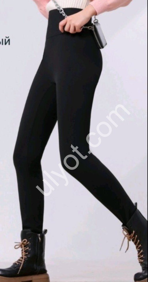 Лосини (2XL-4XL) Хутро Чорне 750-2