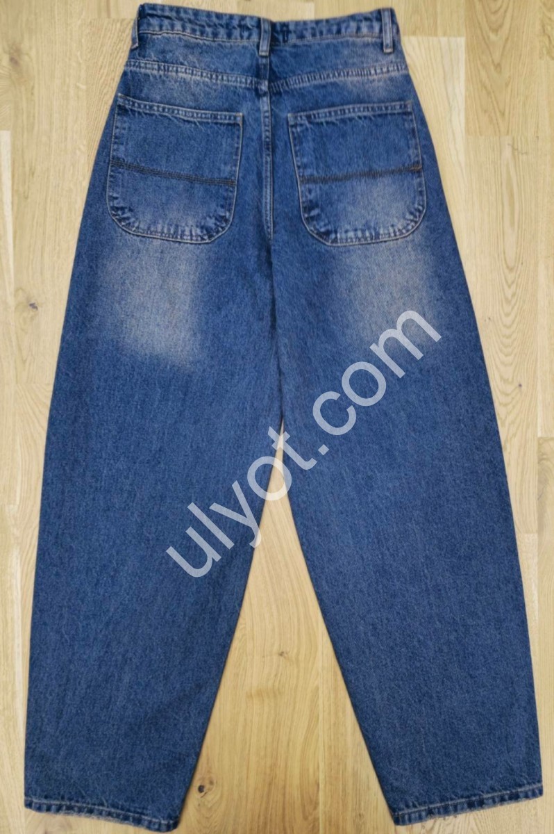 ДЖИНСЫ REAL FOCUS (25-27) Т.СИНИЙ 1634-304
