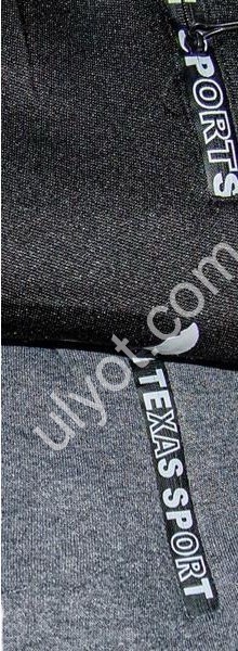 СПОРТ.ШТАНЫ (L-3XL) ФЛИС МАНЖЕТ МИКС 4283-1009