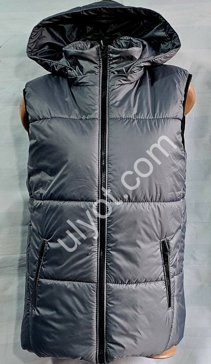 ЖИЛЕТКА (44-52) СЕРЫЙ 