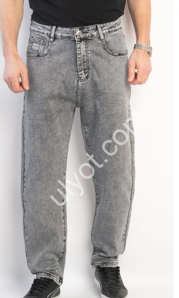 ДЖИНСИ CAPTAIN (28-36) СІРИЙ 5509