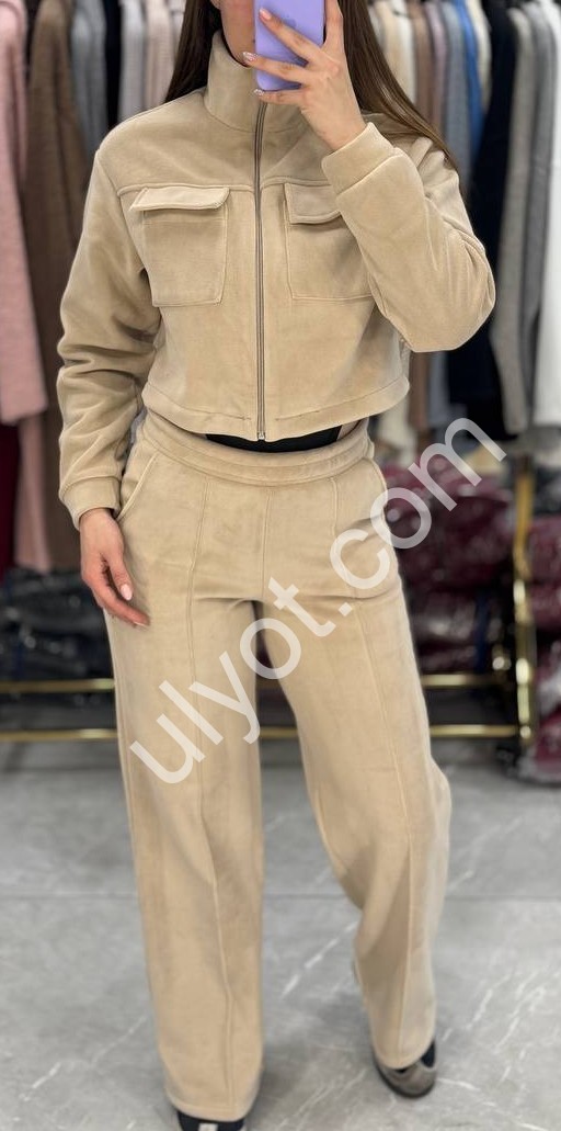 КОСТЮМ (42-48) ФЛІС БІЖ 1667